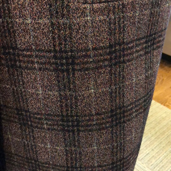 Theory NWT plaid wool blend winter coat - Picture 2 of 5